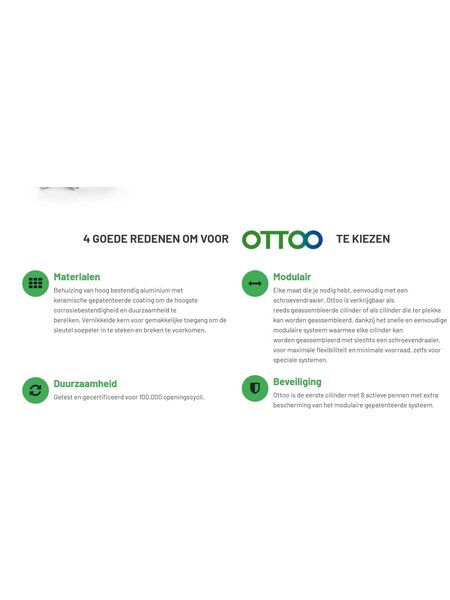 OMEC OTTOO OMEC Serie 120 Basis cilinder aluminium 23,5/23mm.5