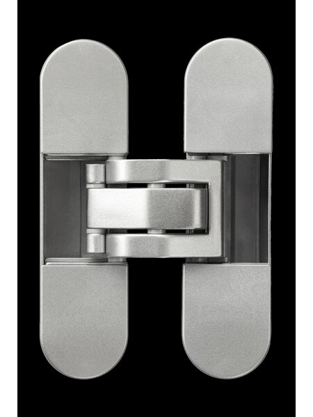 JAIROL Onzichtbaar scharnier mat zilver - 111x29mm - 80kg
