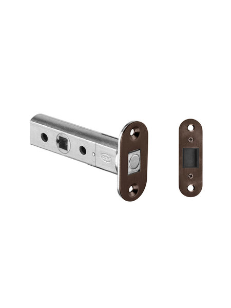 JNF Architectural Hardware JNF Magneetslot Brons PVD Titanium Chocolate