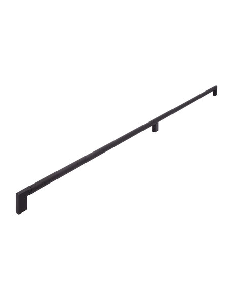 I.B.E. Zwarte Meubelgreep geribbeld 368-368 mm
