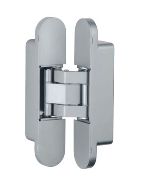 STERK Onzichtbaar 3D Scharnier mat Chroom - 28 x135mm