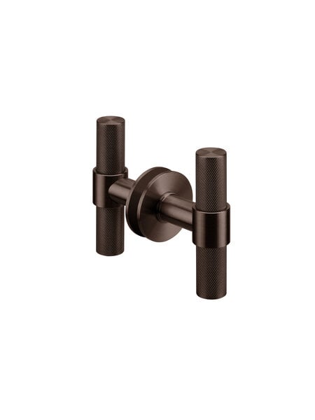 JNF Architectural Hardware Paar JNF deurknoppen voor glazen deuren - Brons PVD
