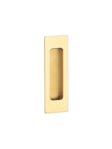 STERK Goud PVD schuifdeurkom 1716 - rechthoekig 120x40 mm