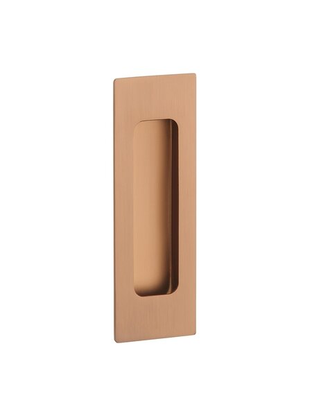 STERK Schuifdeurkom 1716 - rechthoekig 120x40 mm - Copper PVD