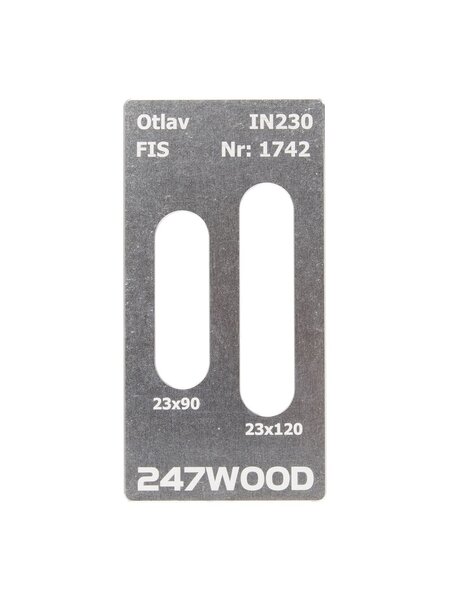 247WOOD 247WOOD inlegplaat Otlav IN230 120x23