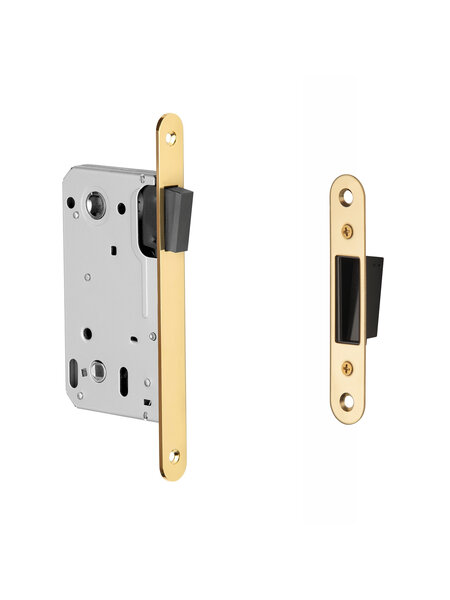 Aprile Magneetslot 2869 WC 90mm - 196x18mm - gepolijst goud PVD