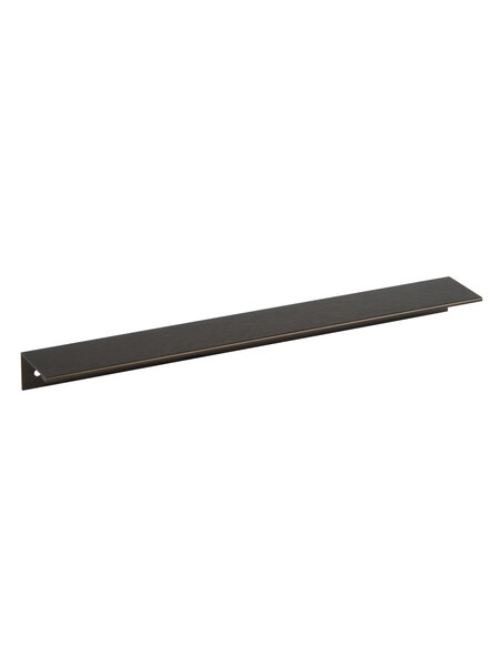 I.B.E. Hoekgreep L= 300 mm geborsteld brons