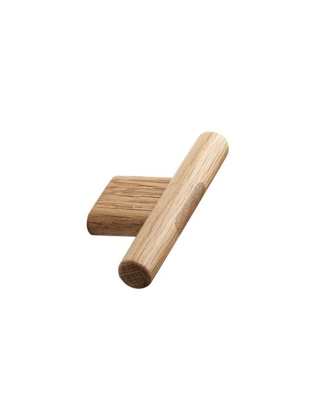 Furnipart Meubelknop JOIN 80 mm  gelakt eikenhout