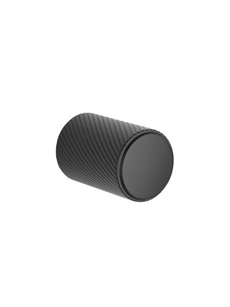 Aprile Aprile meubelknop 1060 zwart geribbeld