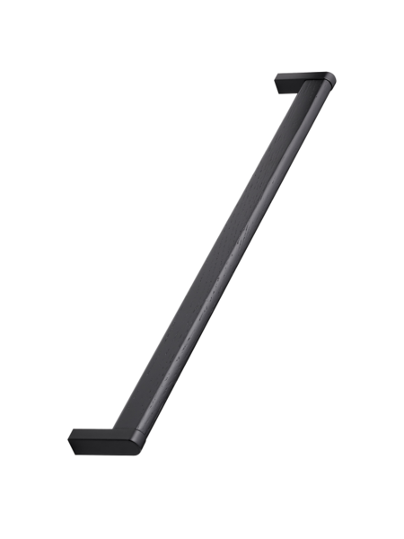 Furnipart Meubelgreep CROSSING 320 mm  hout-zamak zwart