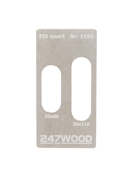 247WOOD 247WOOD inlegplaat AGB ECLIPSE 2.0 110x30