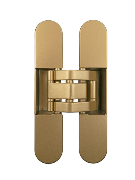 Otlav Onzichtbaar 3D scharnier Otlav IN230120 - 120x23mm 60kg/2 - Mat goud