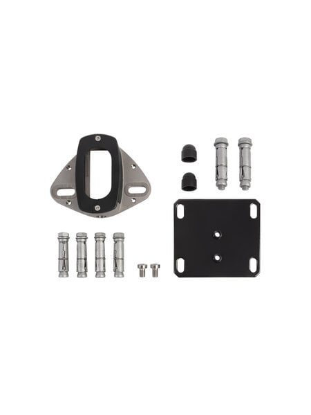 LOCINOX Bevestiging set INTERIO GROUND voor onzichtbare poortsluiter