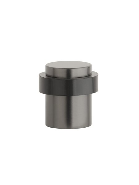STERK Deurstopper 1718 - vloer Ø 38x40 mm - Basaltgrijs PVD