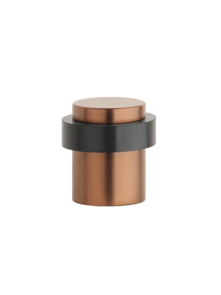 STERK Deurstopper 1718 - vloer Ø 38x40 mm - Copper PVD
