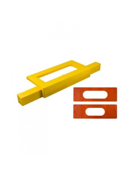 Otlav Nylon freesmal voor 3D Otlav Invisacta IN300 & IN303 (30x120mm)