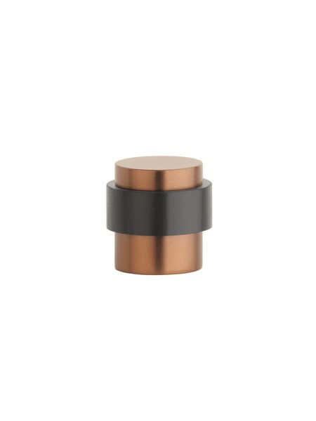 STERK Deurstopper 1719 - vloer Ø 30x30 mm - Copper PVD