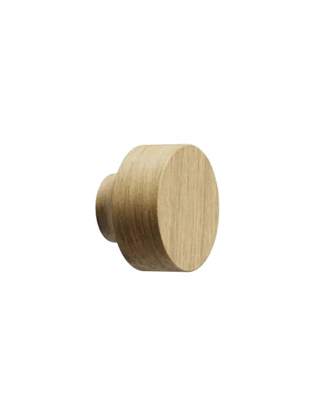 Furnipart Meubelknop ROW gelakt eikenhout Ø40 mm