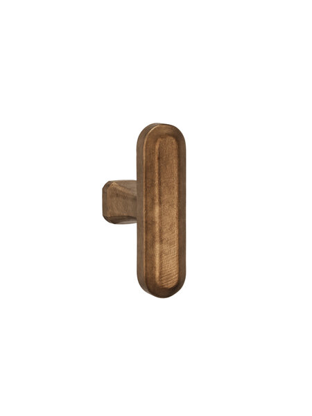 CRAFINO CRAFINO mini T-meubelknop TERRA - Craft Cognac - 35 mm