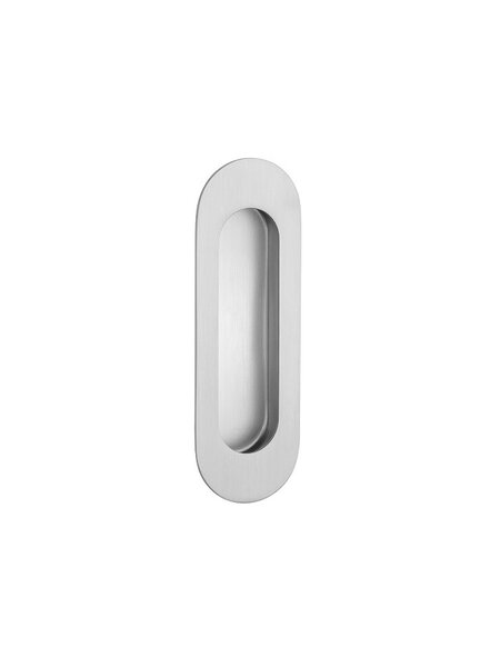 STERK RVS schuifdeurkom 1717 - ovaal 120 x 40 mm