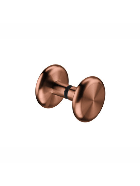 JNF Architectural Hardware Paar deurknoppen voor glazen deur - Koper PVD