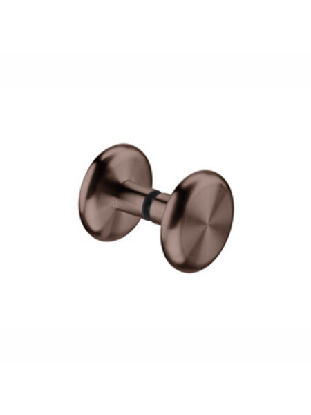JNF Architectural Hardware Paar deurknoppen voor glazen deur - Brons PVD