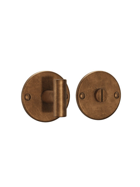 CRAFINO CRAFINO WC garnituur MOON - Craft Cognac - Ø50 mm