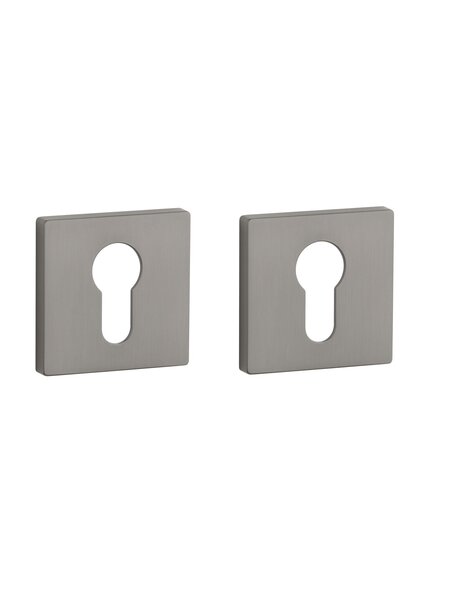 Aprile Aprile cilinderplaatjes RT vierkant 52x52x7mm grafiet