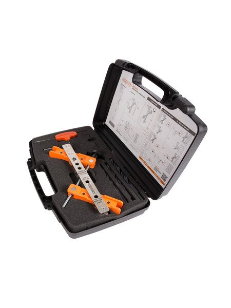 LOCINOX Gereedschapskoffer DRILLFIX voor poortslot opbouw & slotvanger