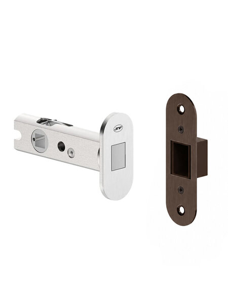 JNF Architectural Hardware JNF IN.20.152 omkeerbare WC-sluiting 60 mm - PVD Titanium Chocolate
