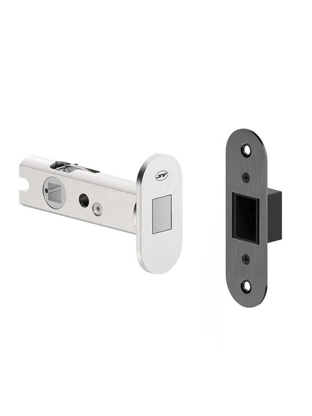 JNF Architectural Hardware JNF IN.20.152 omkeerbare WC-sluiting 60 mm - PVD Titanium Black