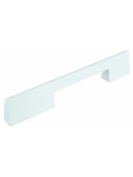 I.B.E. Witte Meubelgreep SCHERP 160 mm
