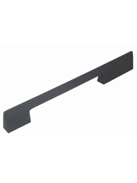 I.B.E. Zwarte Meubelgreep SCHERP 224 mm