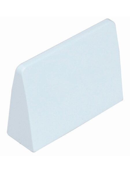 I.B.E. Witte Meubelknop SCHERP 32 mm