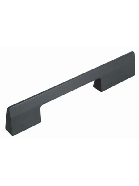 I.B.E. Zwarte Meubelgreep SCHERP 160 mm