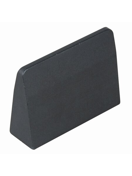 I.B.E. Zwarte Meubelknop SCHERP 32 mm