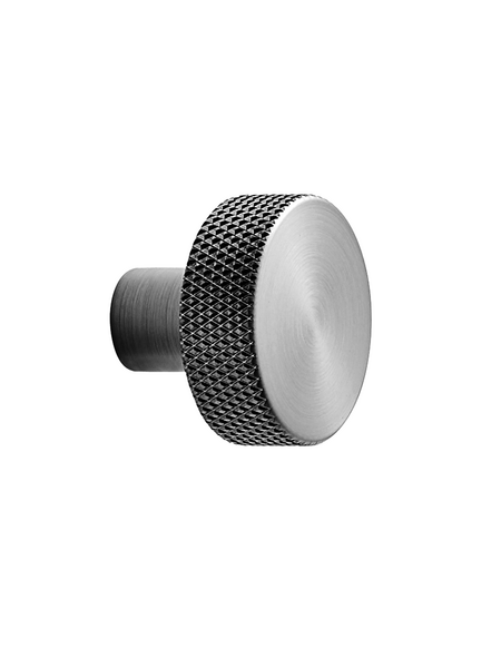 Furnipart Ronde meubelknop SIMON kruislings geslepen Ø 35 mm  RVS look