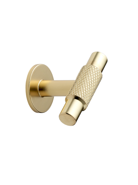 Furnipart Meubelknop MANOR-T kruislings geslepen 54 mm Goud