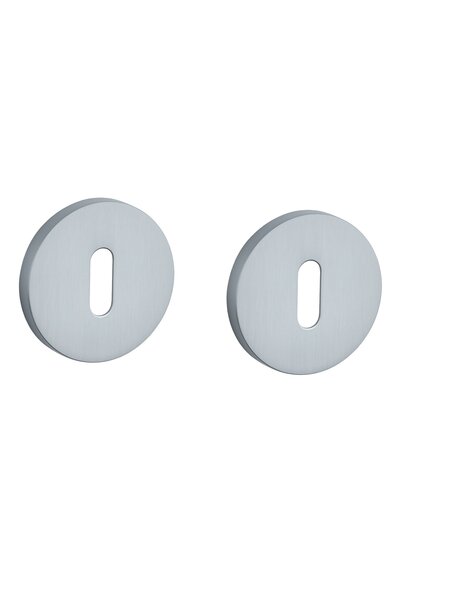 STILE Stile sleutelplaatjes rond Ø 53x7mm mat Chroom