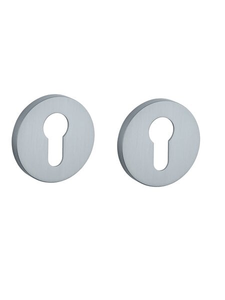STILE Stile cilinderplaatjes rond Ø 53x7mm mat Chroom