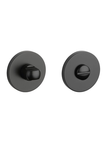STILE STILE WC garnituur rond Ø 53x7mm zwart