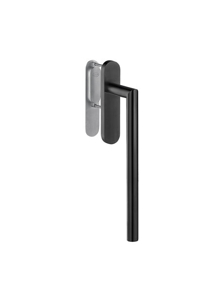JNF Architectural Hardware JNF hefschuifdeurgreep enkel - Zwart Titanium PVD