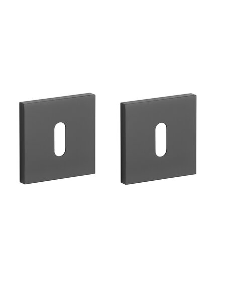 STILE Zwarte STILE sleutelplaatjes vierkant 53x53x7mm