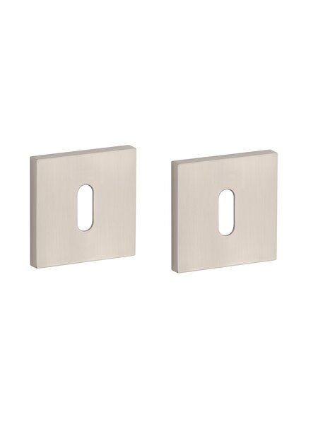 STILE Stile sleutelplaatjes vierkant 53x53x7mm mat nikkel
