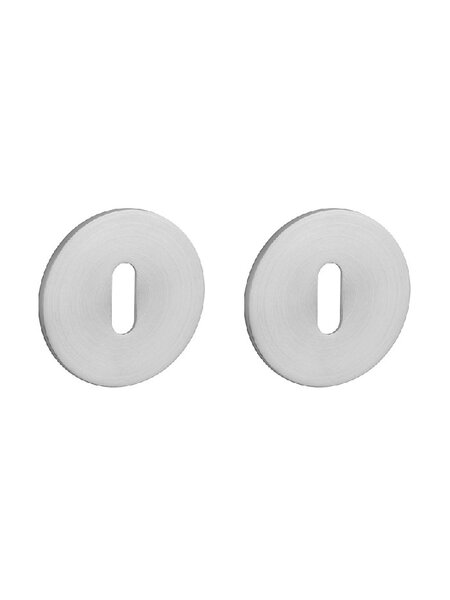 STERK RVS sleutelplaatjes OVAL 1710  - Ultra dun 3mm