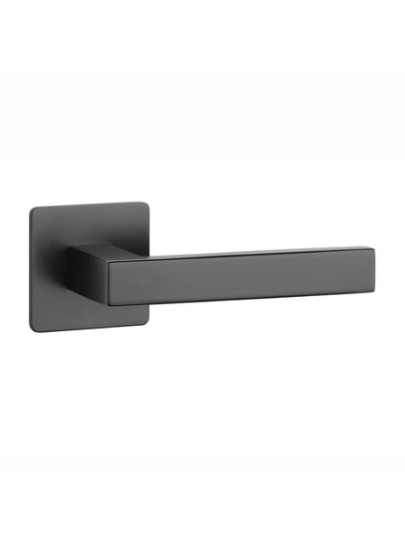 STERK Zwarte deurklinken KVADRAT 1760 - Ultra dun 3 mm