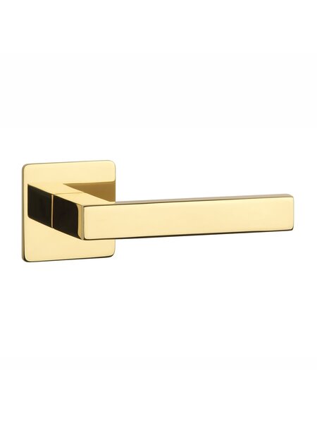 STERK Deurklinken KVADRAT 1760 - Ultra dun 3 mm - Goud PVD