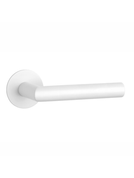STERK Witte deurklinken OVAL 1750 - Ultra dun 3 mm - Ø22mm
