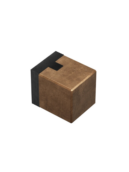 CRAFINO CRAFINO vloerdeurstopper vierkant ROCK - Craft Cognac