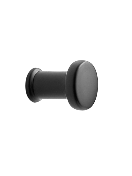 Furnipart Meubelknop GATE Rond mat Zwart